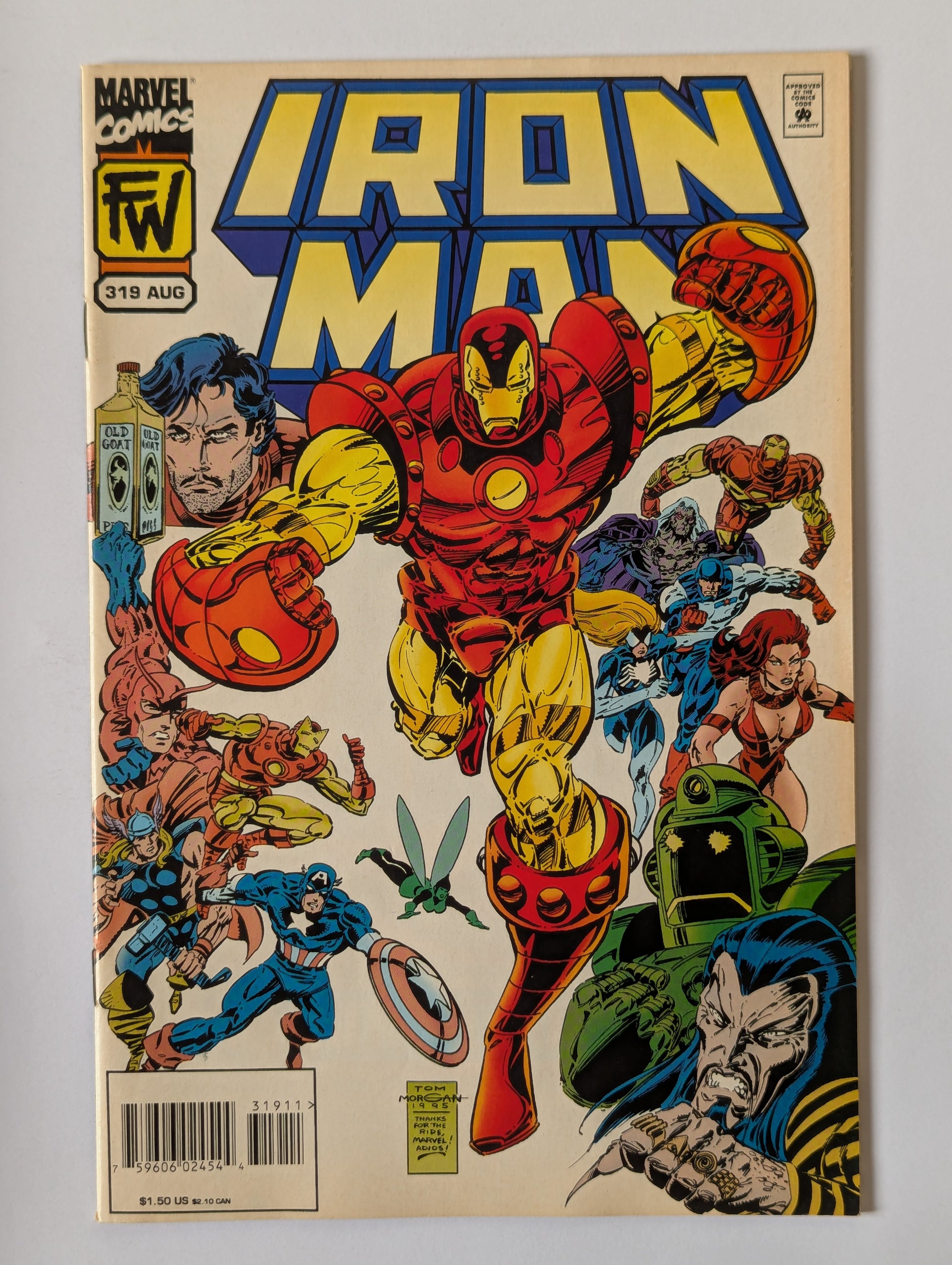 Iron Man #319 Marvel Comic Book