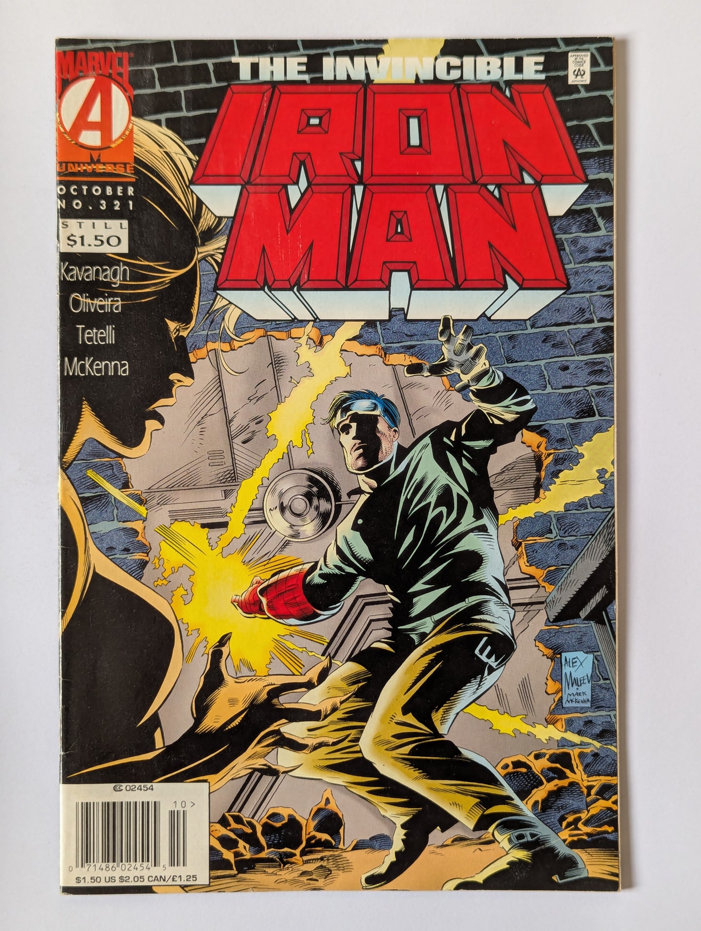 Iron Man #321 Marvel Comic Book