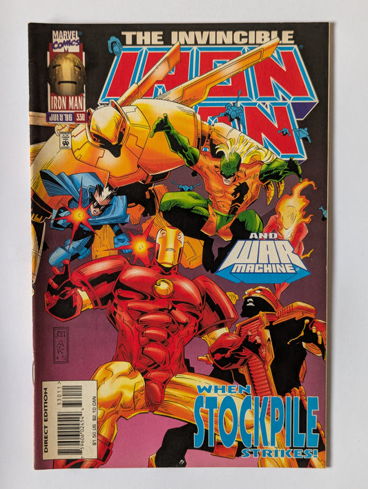 Iron Man #330 Marvel Comic Book