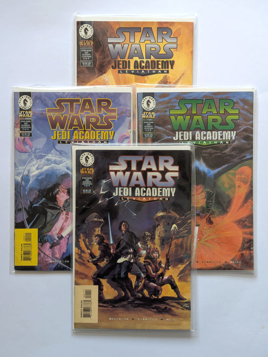 Star Wars Jedi Academy Leviathan Dark Horse Comic Book Set