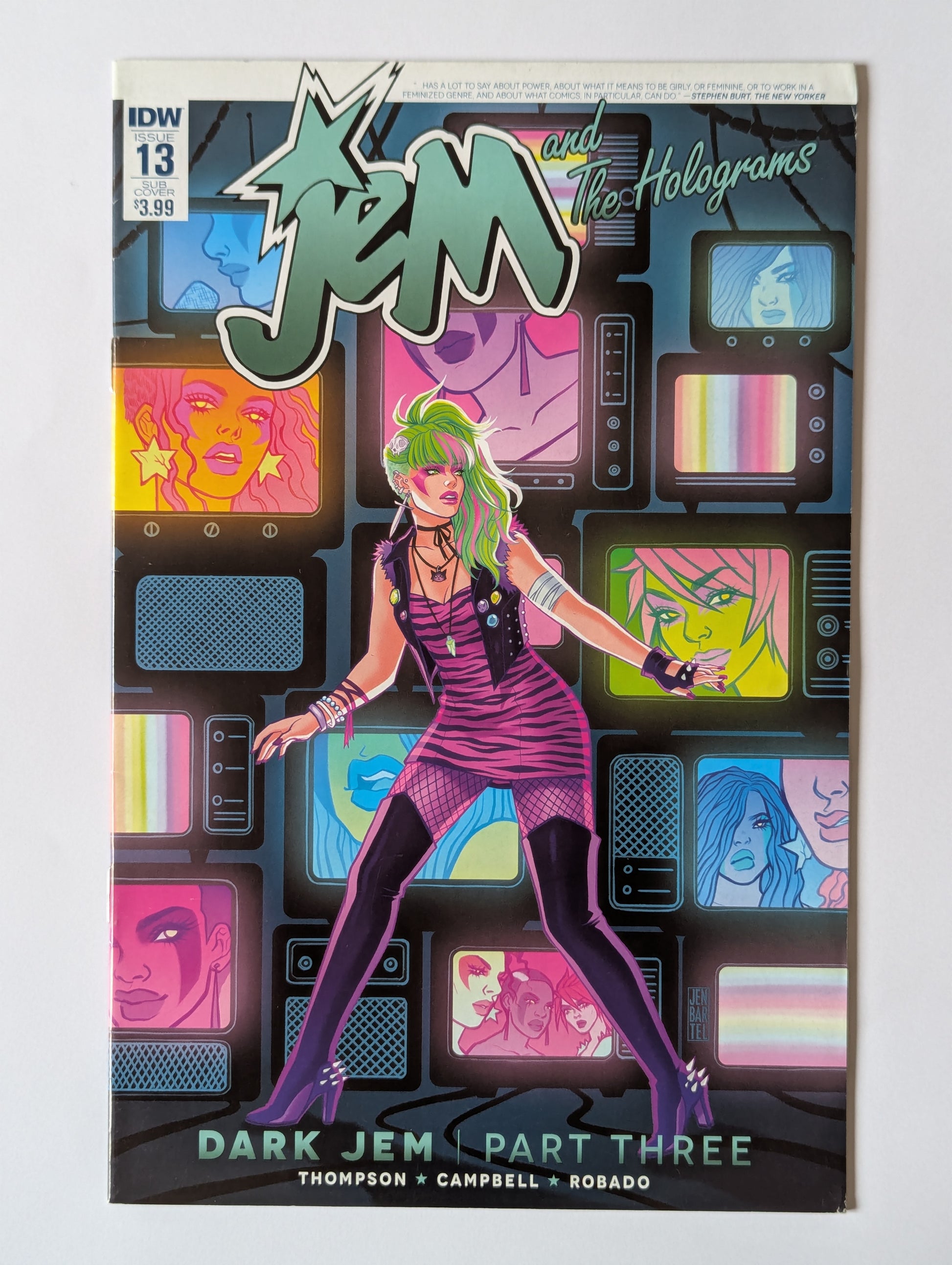 Jem and the Holograms #13 IDW Comic Book