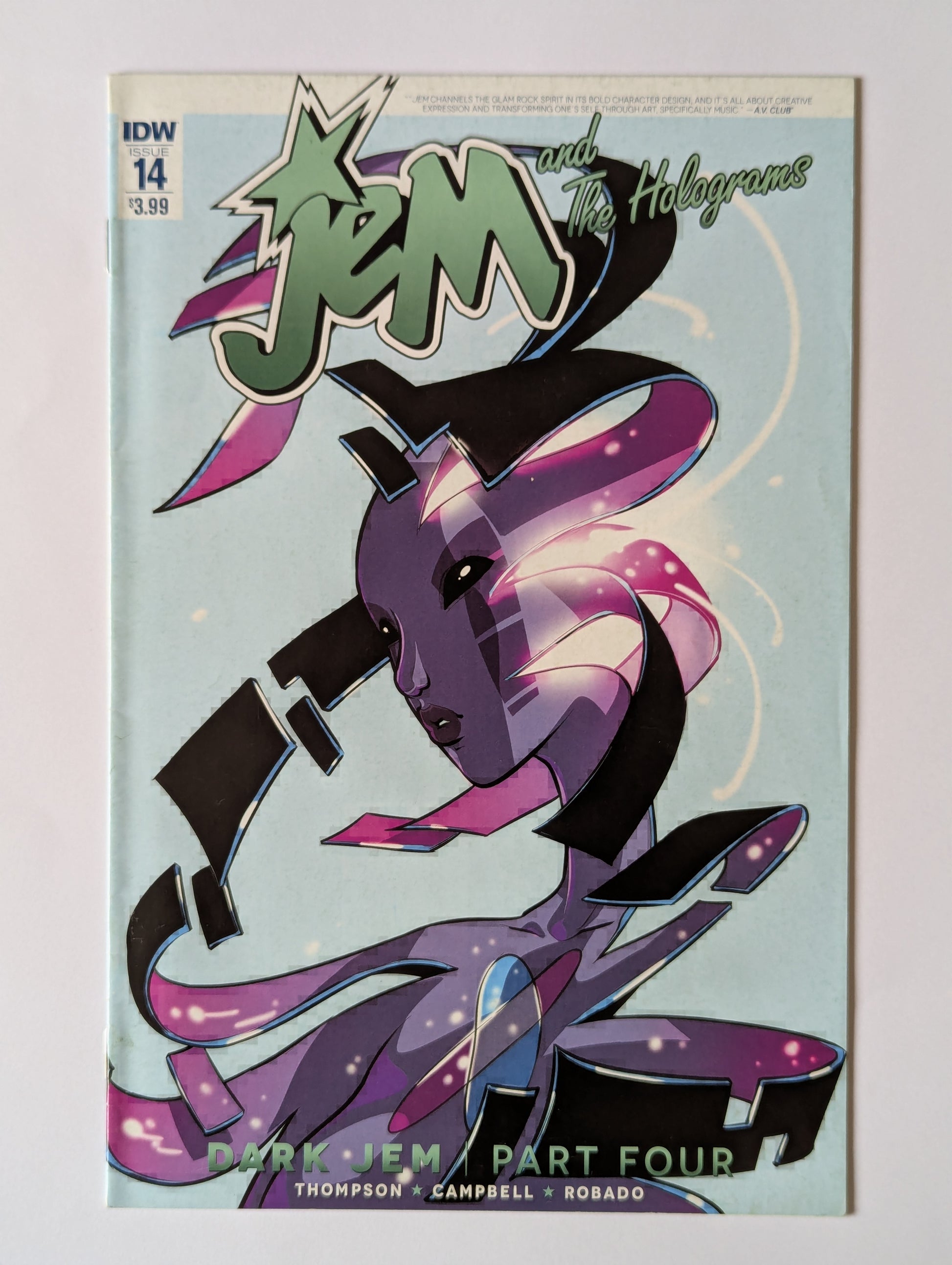 Jem and the Holograms #14 IDW Comic Book