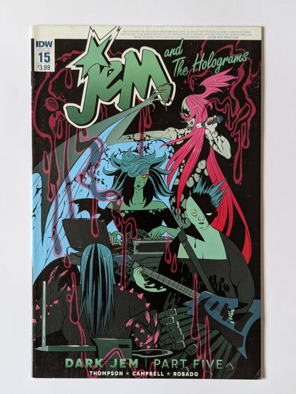 Jem and the Holograms #15 IDW Comic Book