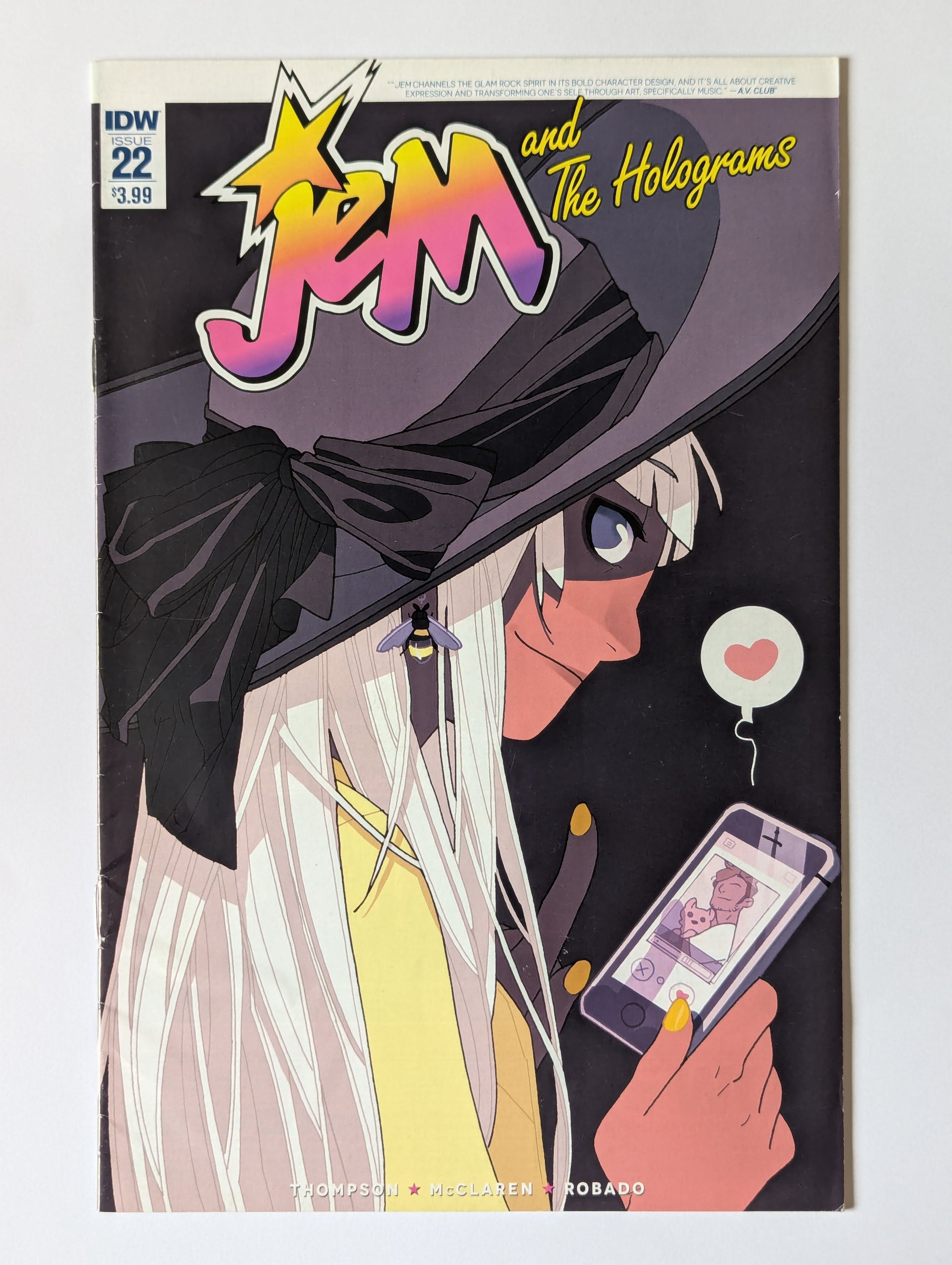 Jem and the Holograms #22 IDW Comic Book