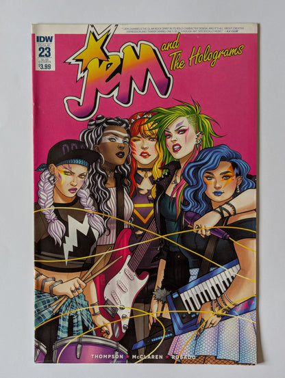 Jem and the Holograms #23 IDW Comic Book