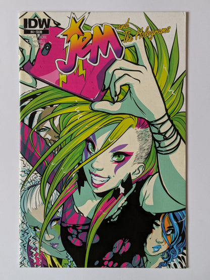 Jem and the Holograms #4 IDW Comic Book