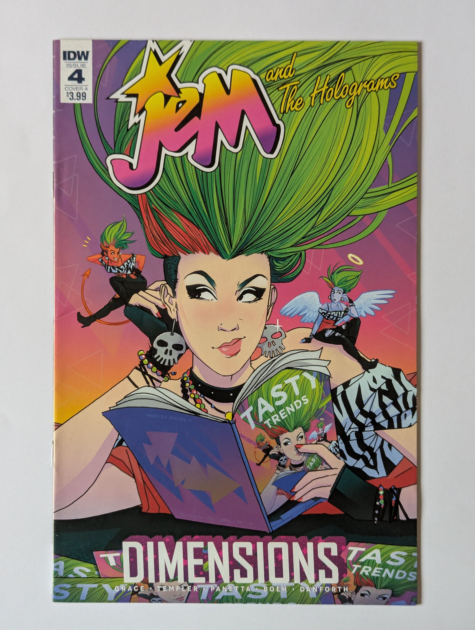 Jem and the Holograms Dimensions #4 IDW Comic Book