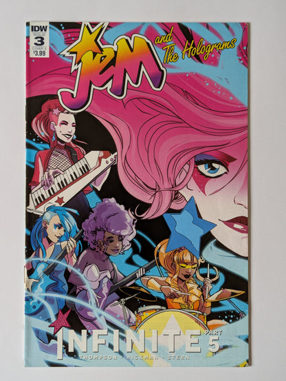 Jem and the Holograms Infinite #3 IDW Comic Book