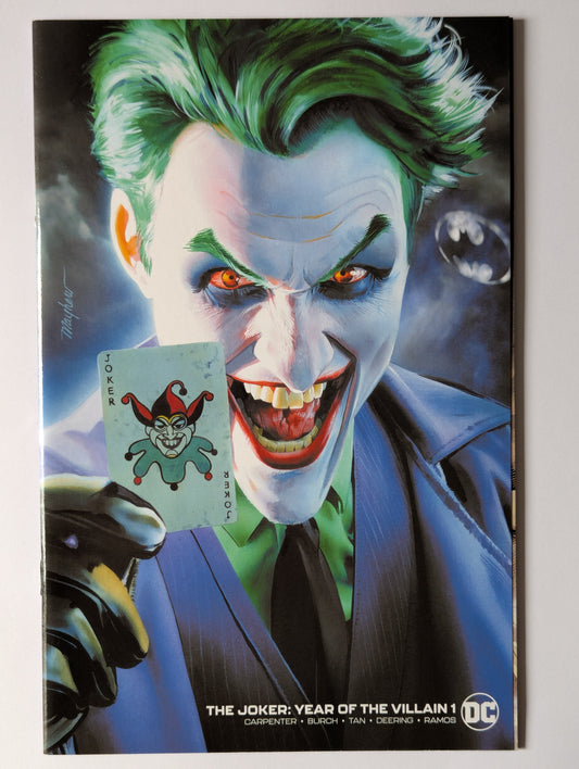 Joker Year of the Villain #1 Mike Mayhew Minimal Trade Dress Variant DC Comic Book