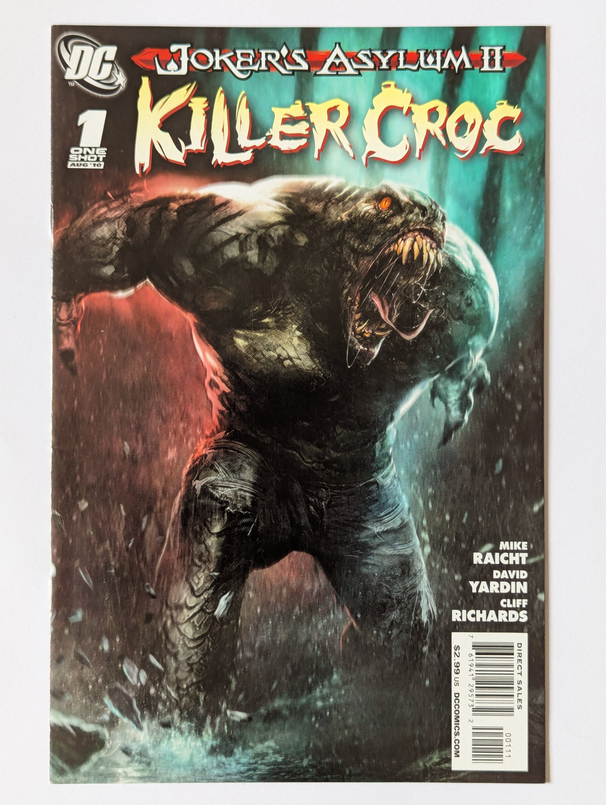 Joker's Asylum II Killer Croc #1 DC Comic Book