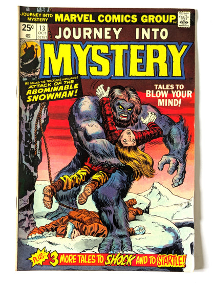 Journey Into Mystery #13 Marvel Comic Book