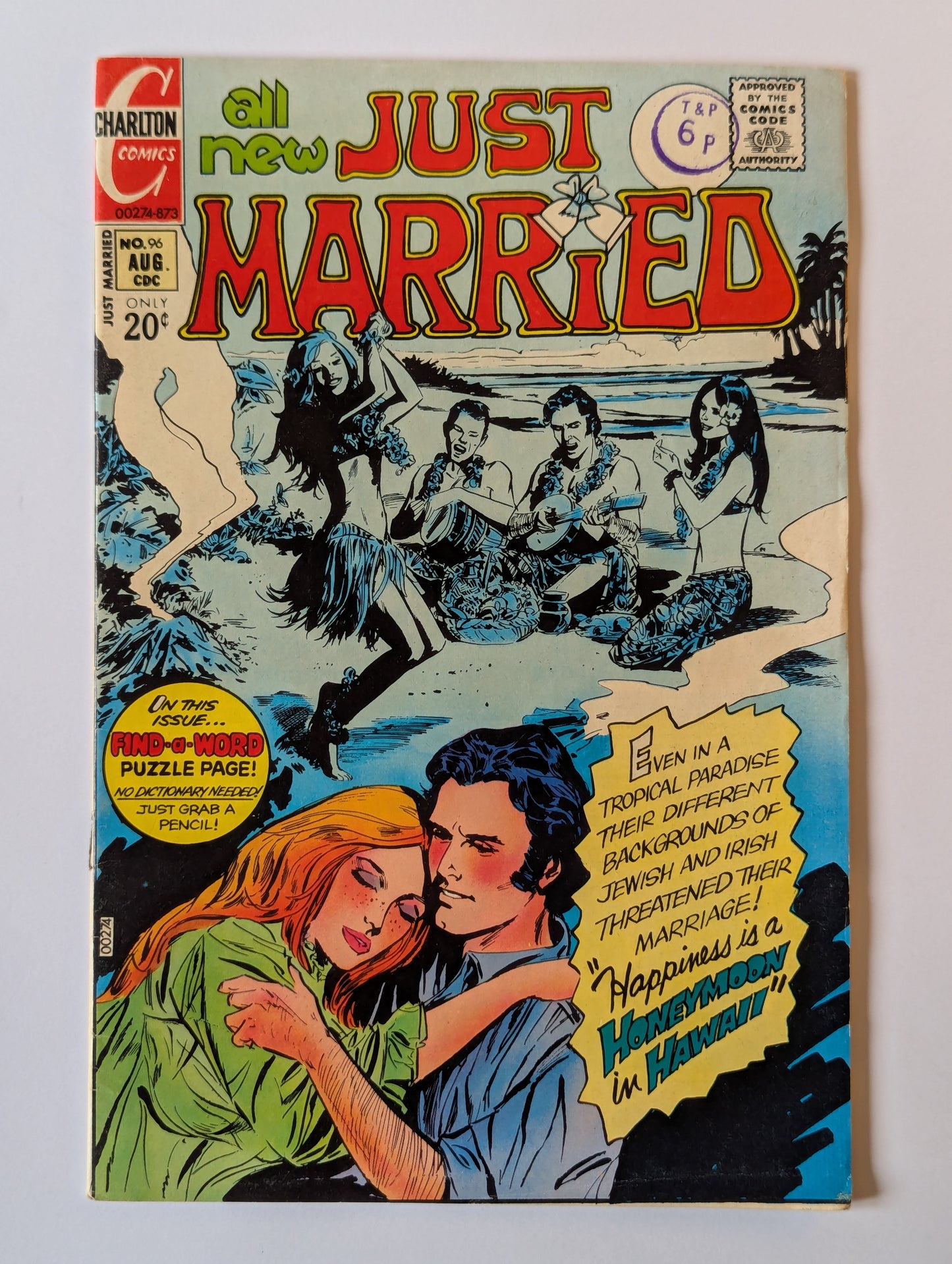 Just Married #96 Charlton Comic Book