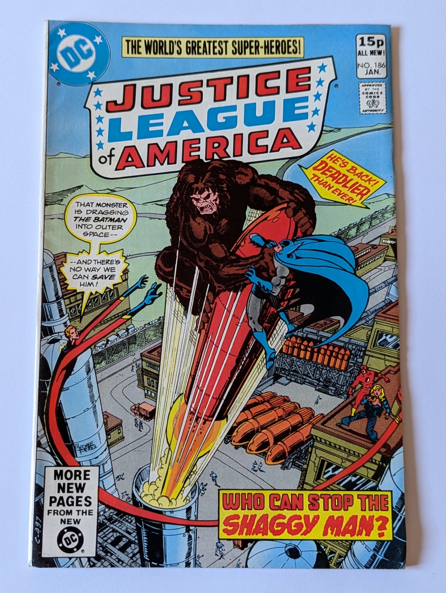Justice League of America #186
