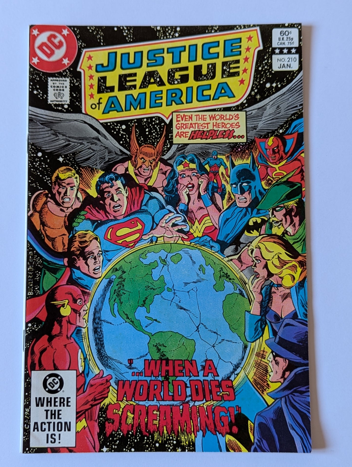 Justice League of America #210