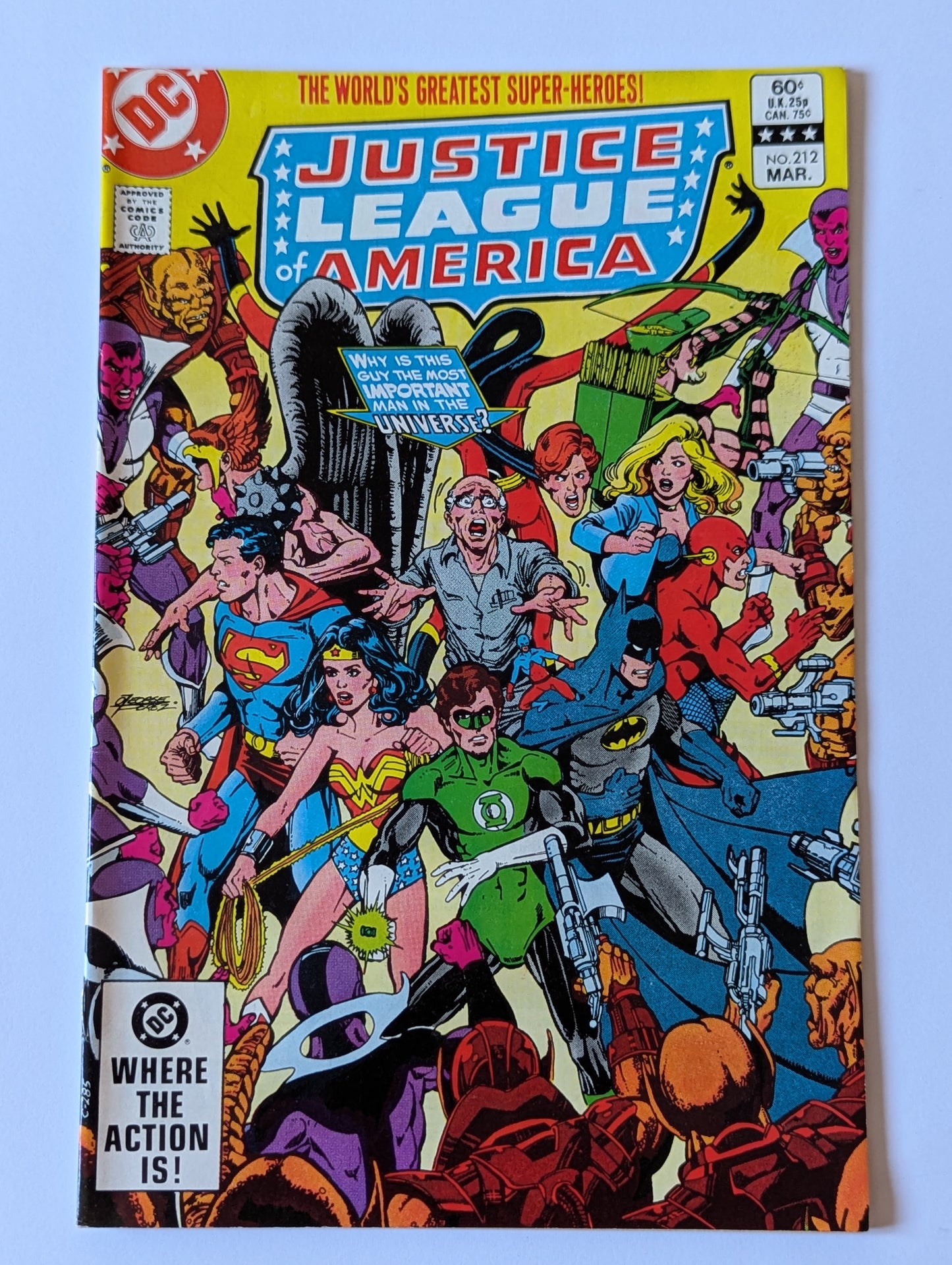 Justice League of America #212