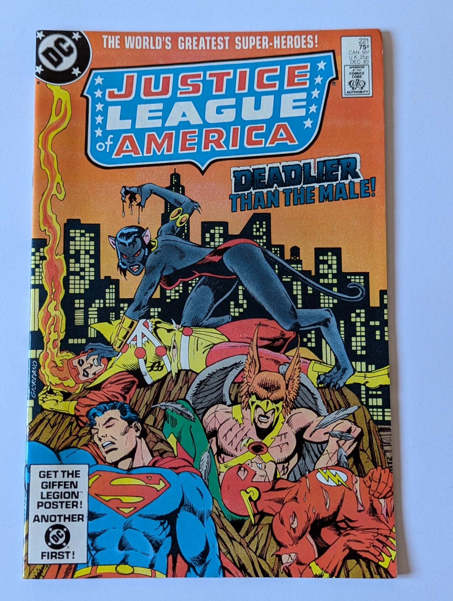 Justice League of America #221