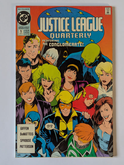 Justice League Quarterly #1 DC Comic Book