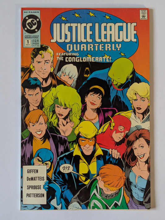 Justice League Quarterly #1 DC Comic Book
