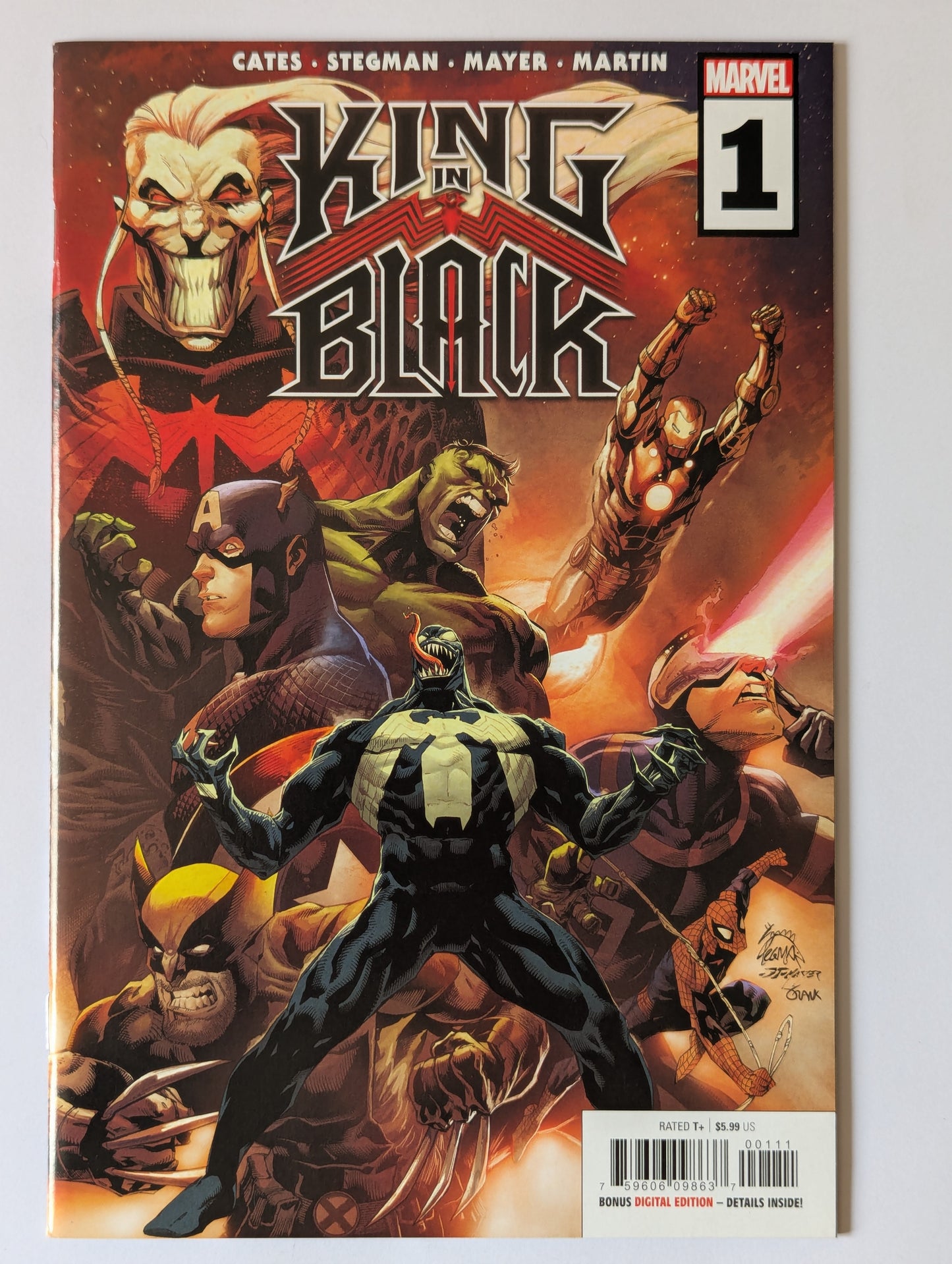 King In Black #1 Marvel Comic Book
