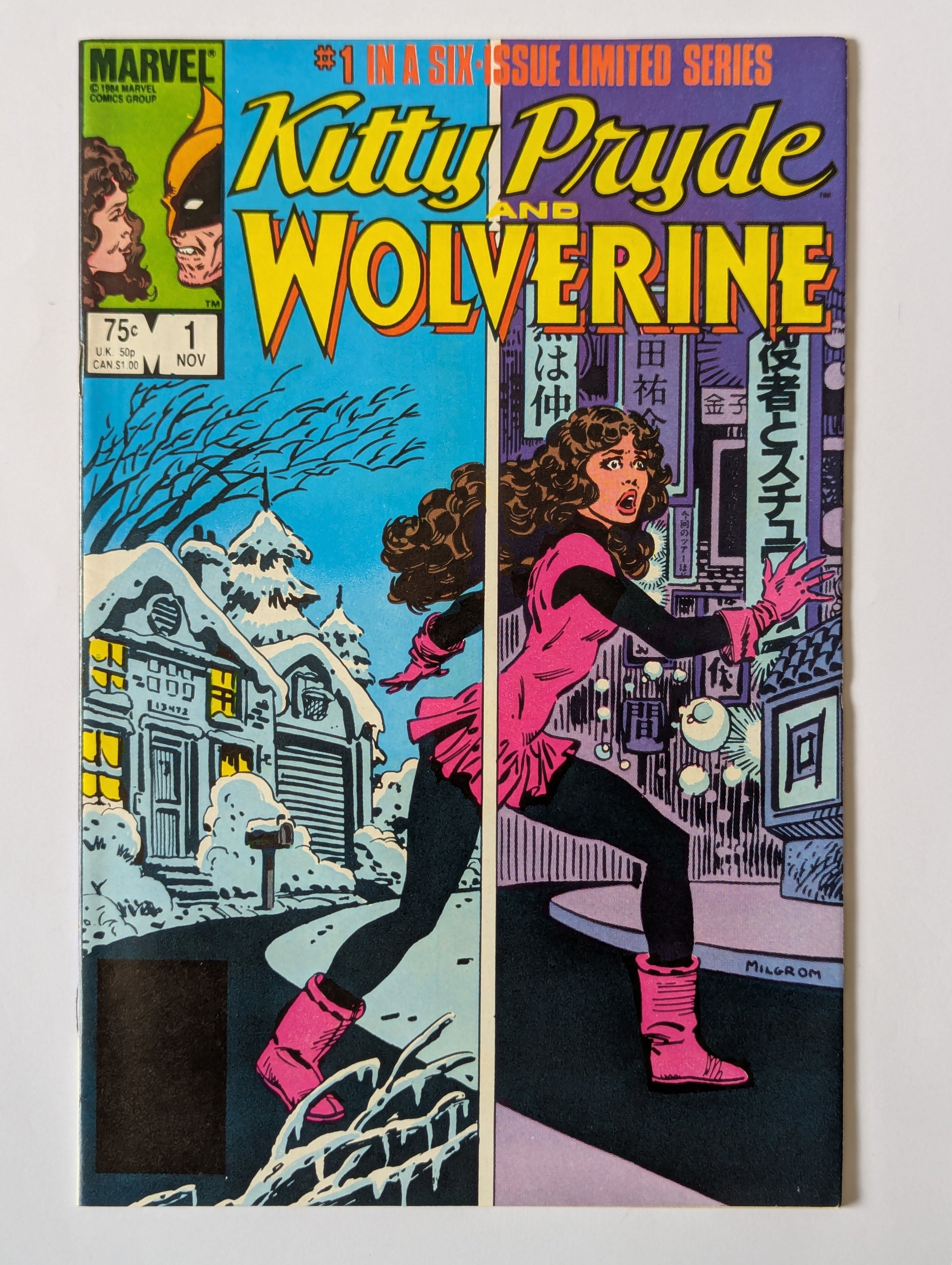 Kitty Pryde and Wolverine #1 Marvel Comic Book
