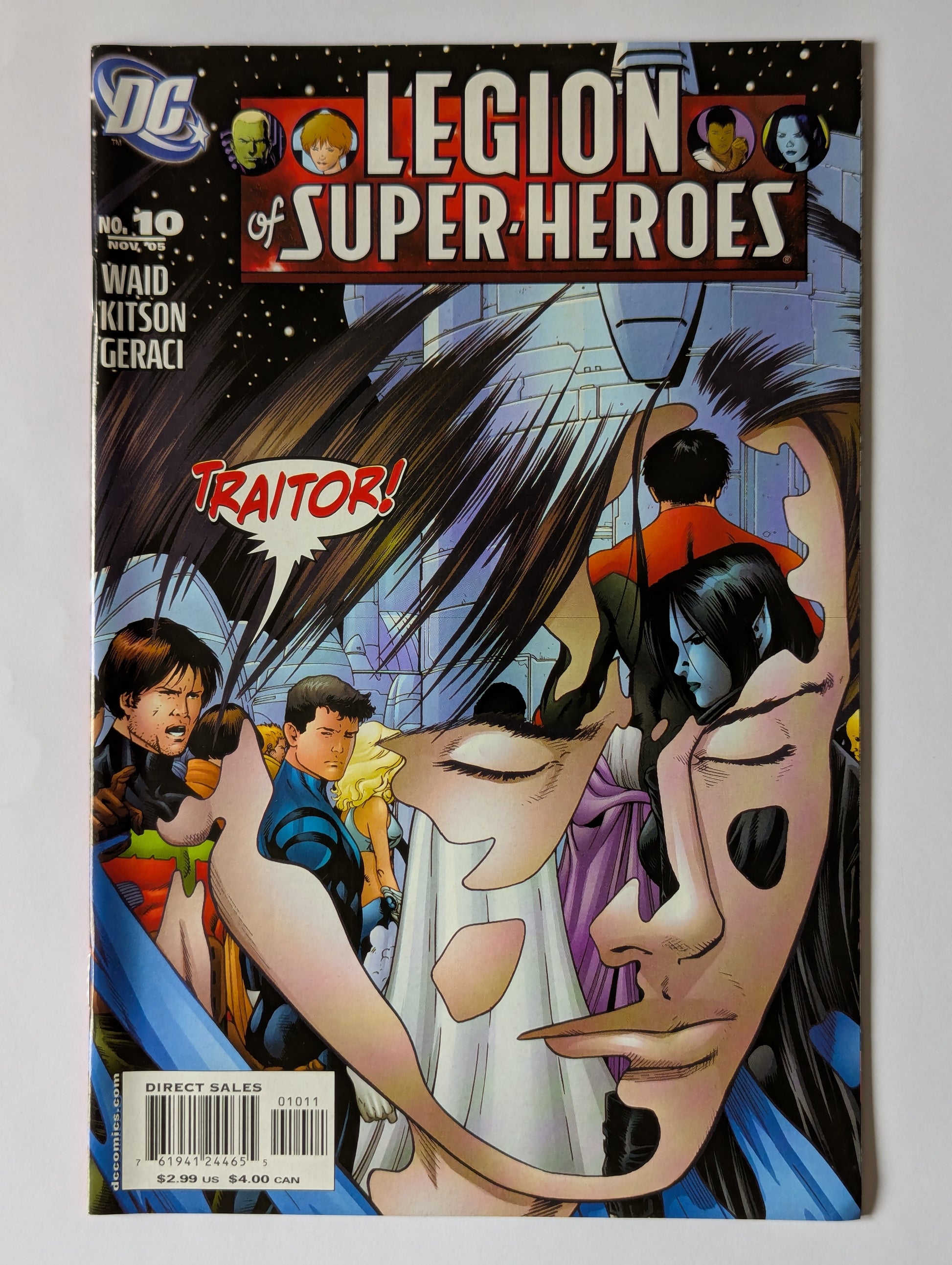 Supergirl and the Legion of Super-Heroes #10 DC Comic Book