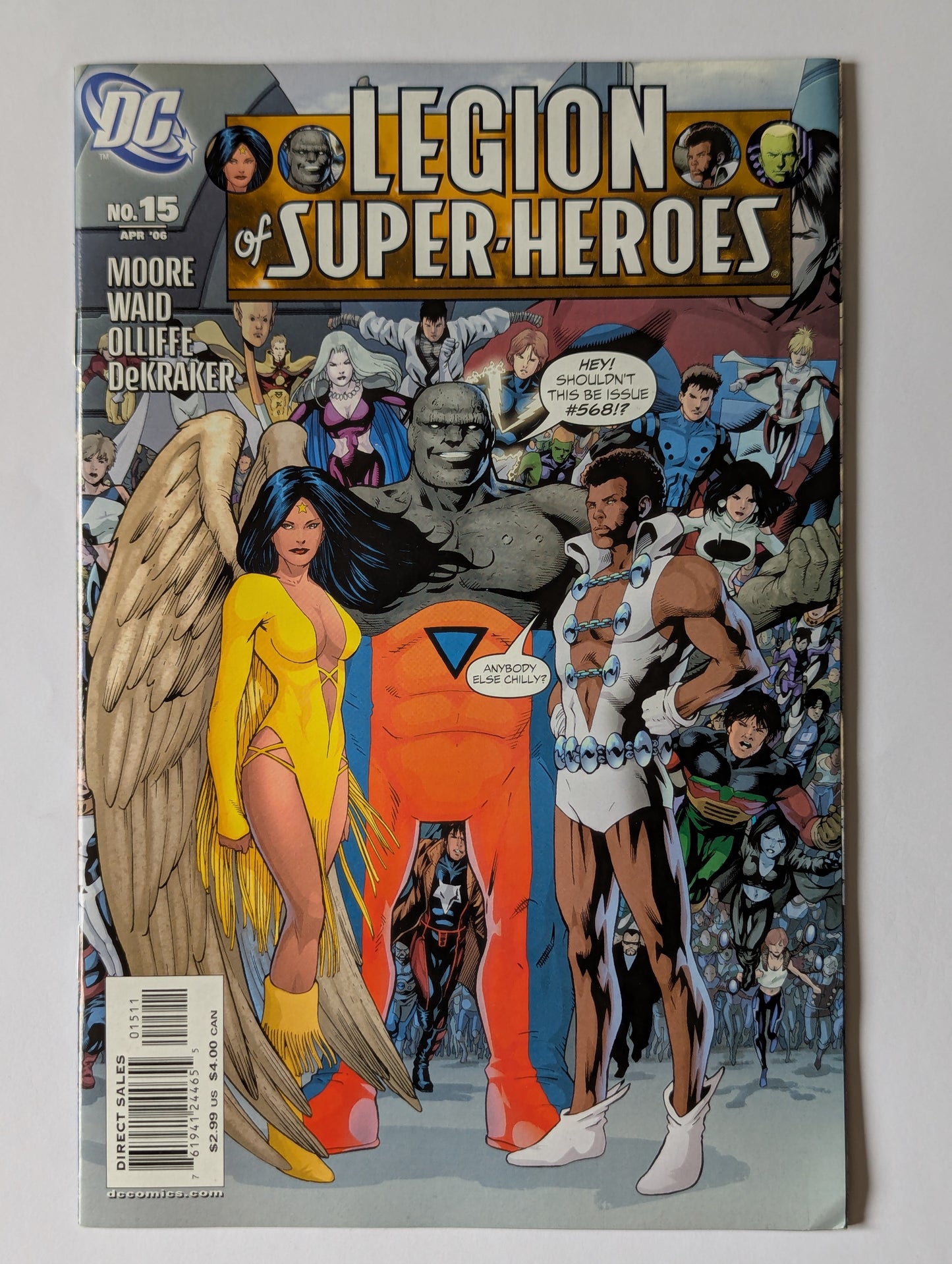 Supergirl and the Legion of Super-Heroes #15 DC Comic Book