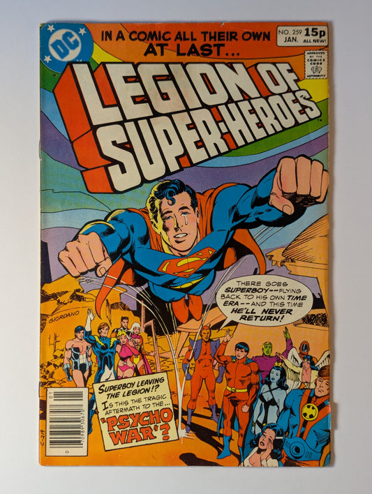 Legion of Super-Heroes #259 DC Comic Book
