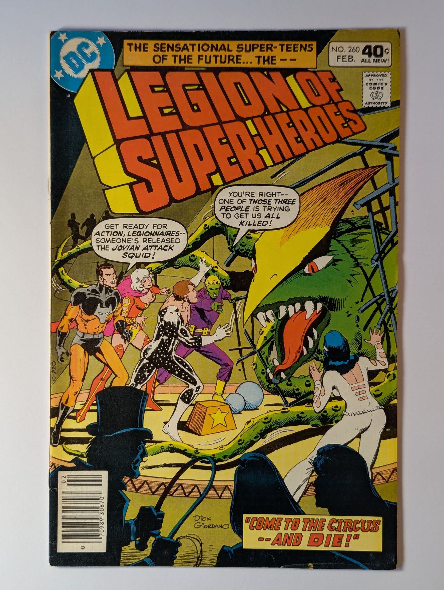 Legion of Super-Heroes #260 DC Comic Book