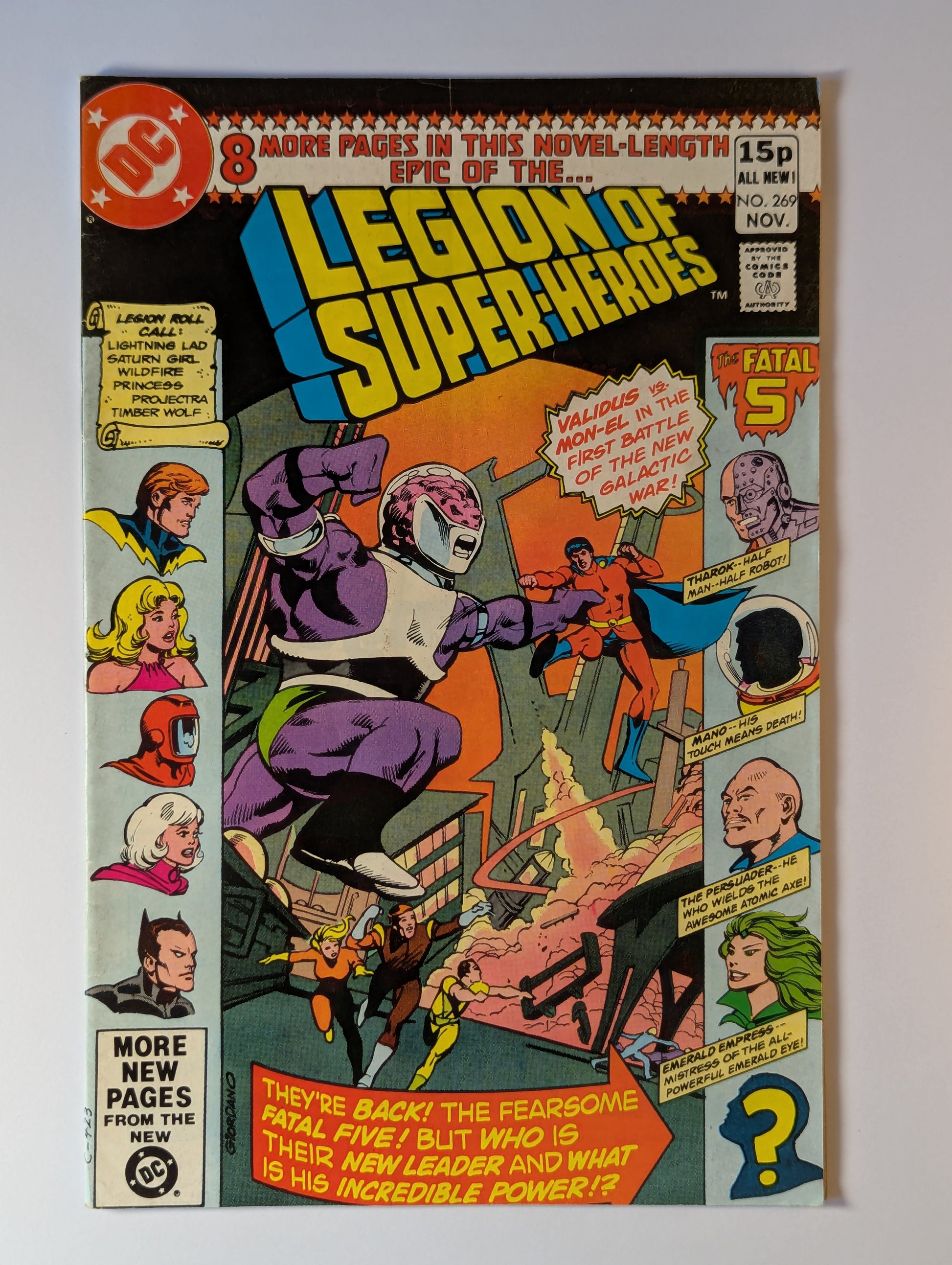 Legion of Super-Heroes #269 DC Comic Book
