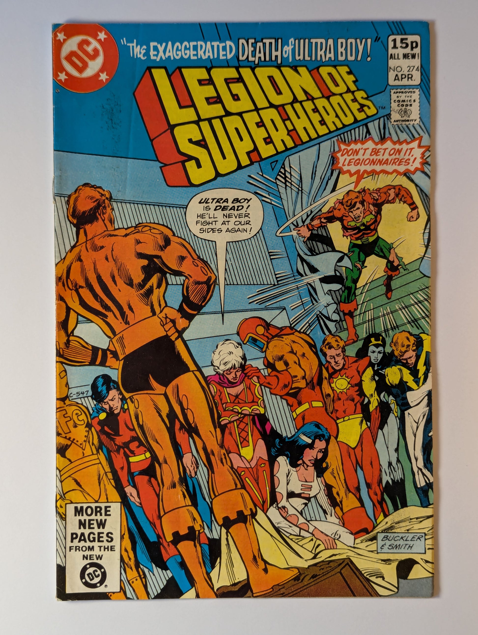 Legion of Super-Heroes #274 DC Comic Book