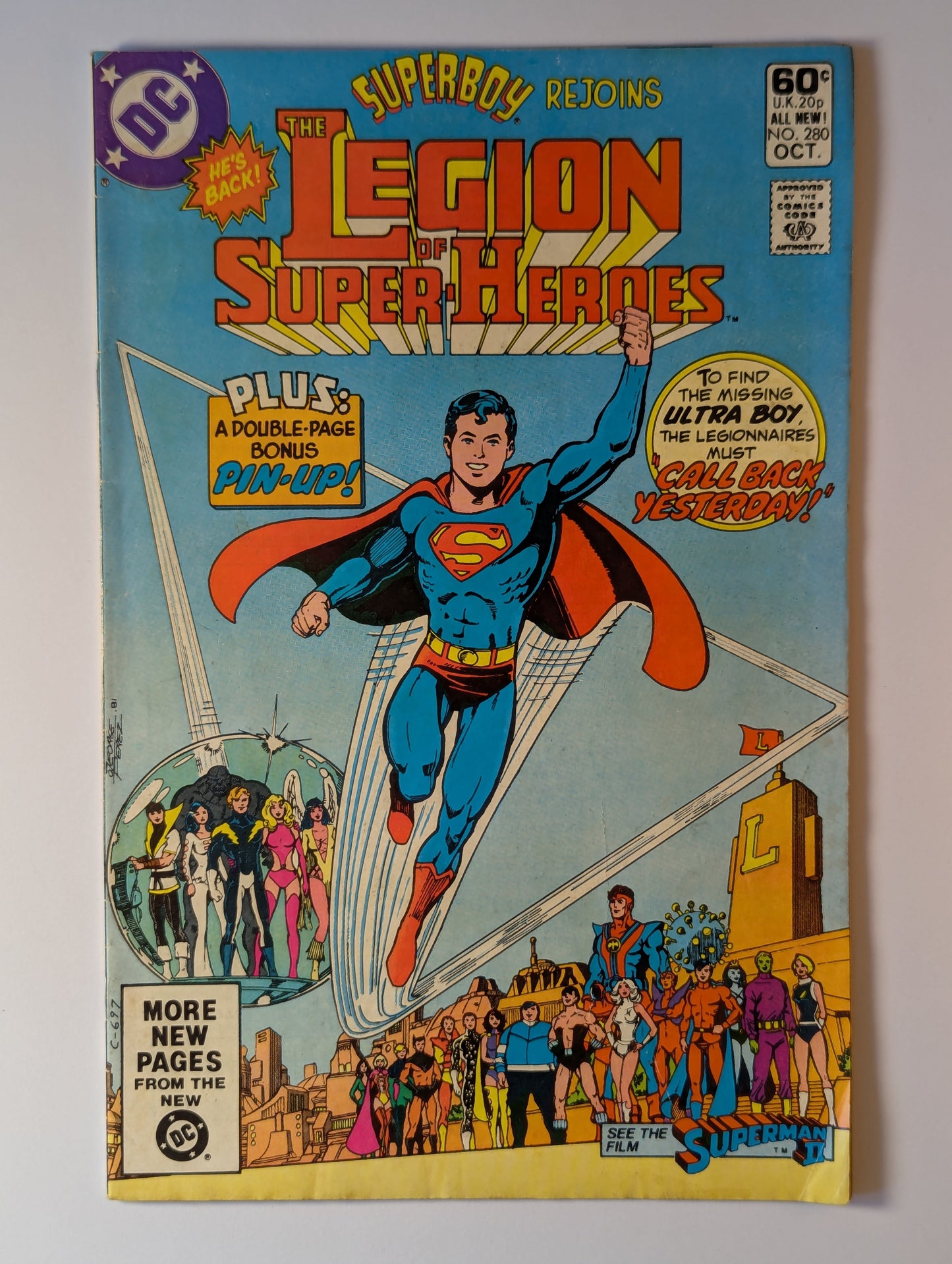 Legion of Super-Heroes #280 DC Comic Book