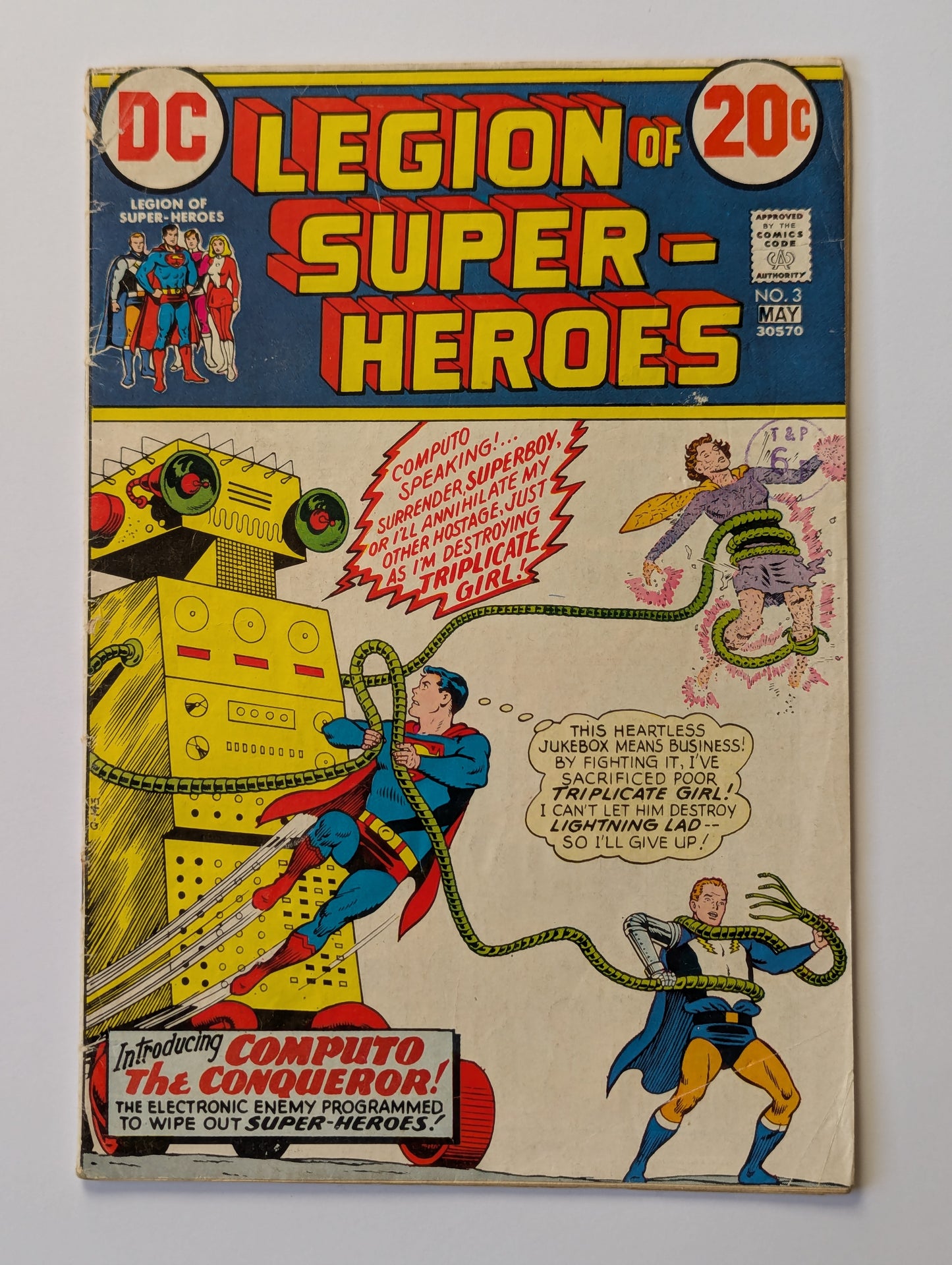 Legion of Super-Heroes #3 DC Comic Book