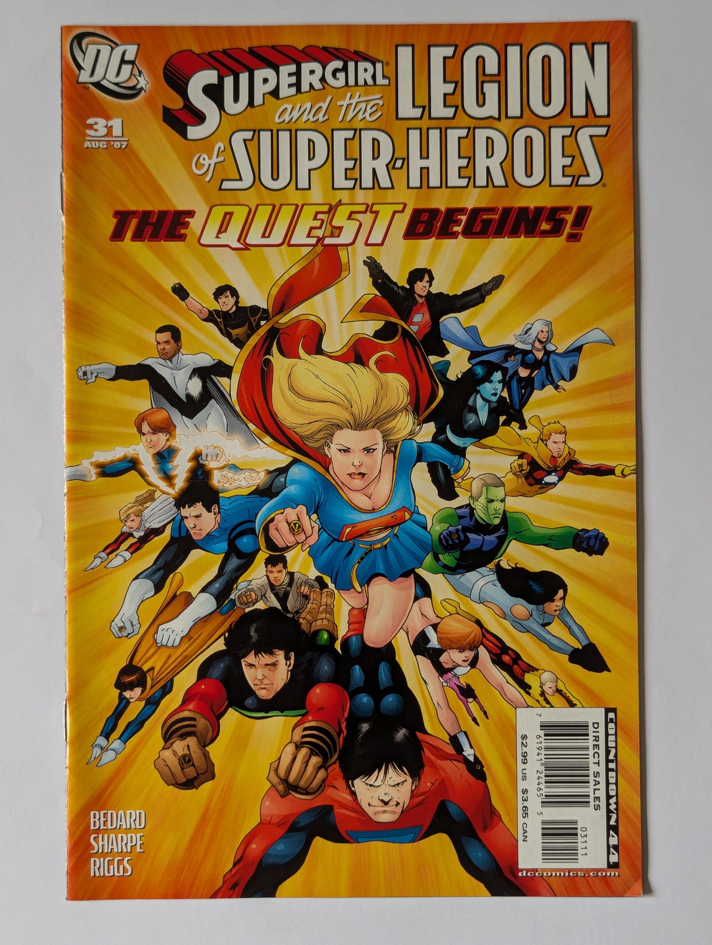 Supergirl and the Legion of Super-Heroes #31 DC Comic Book