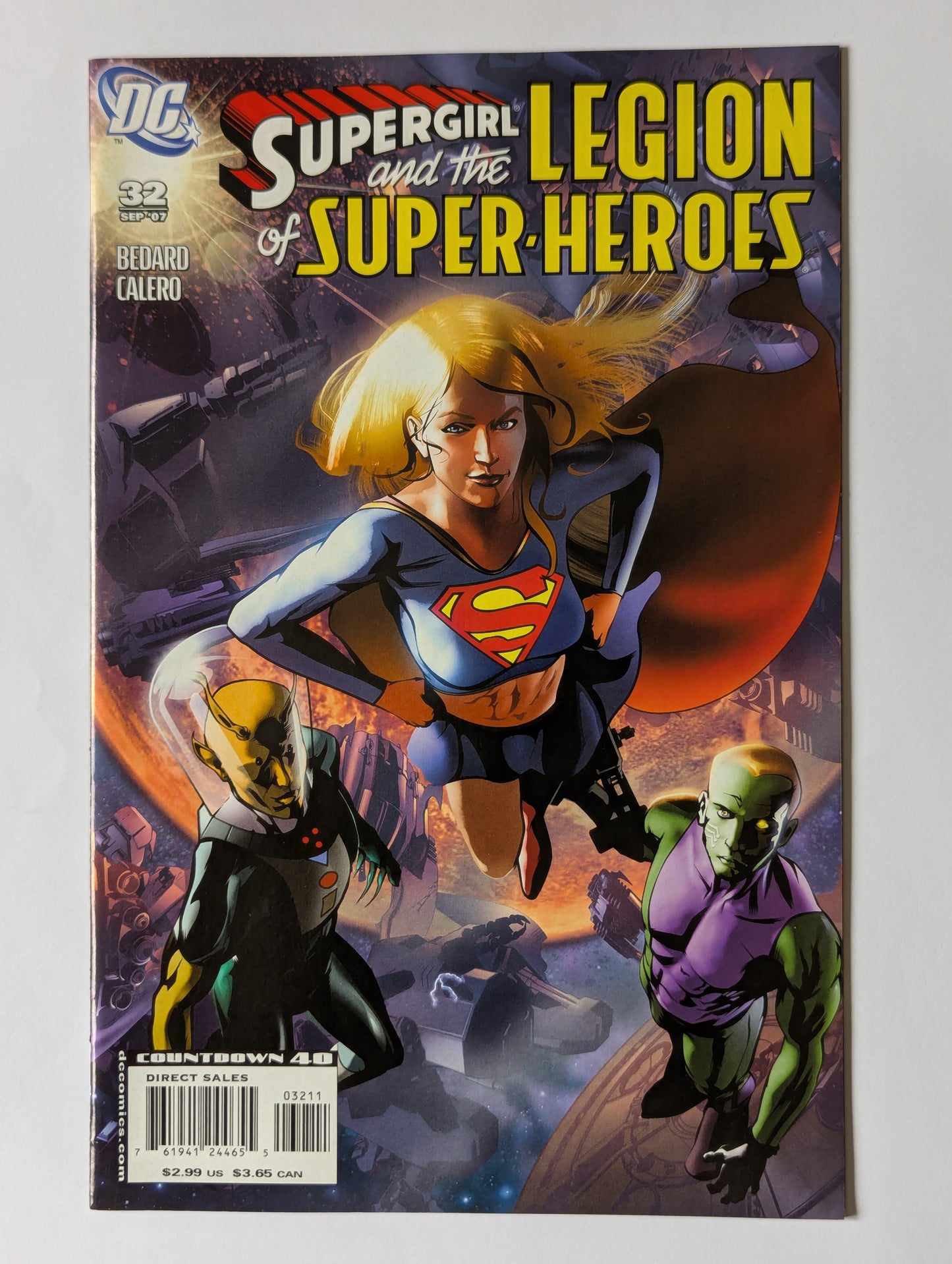 Supergirl and the Legion of Super-Heroes #32 DC Comic Book