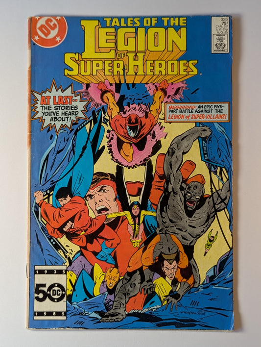Legion of Super-Heroes #326 DC Comic Book