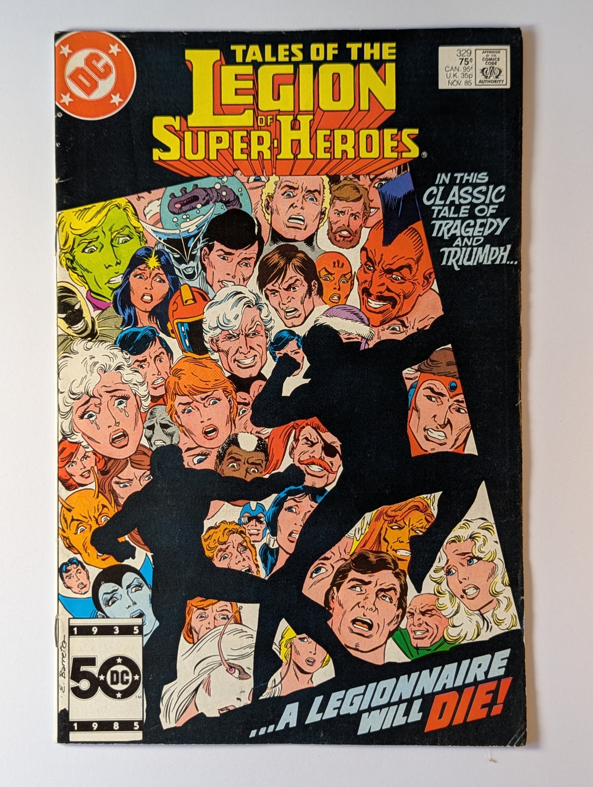 Legion of Super-Heroes #329 DC Comic Book