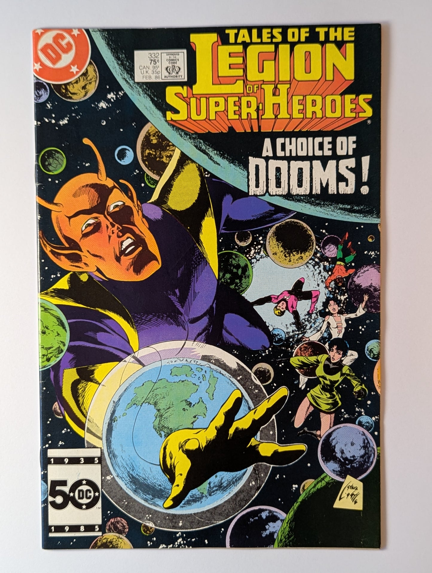 Legion of Super-Heroes #332 DC Comic Book