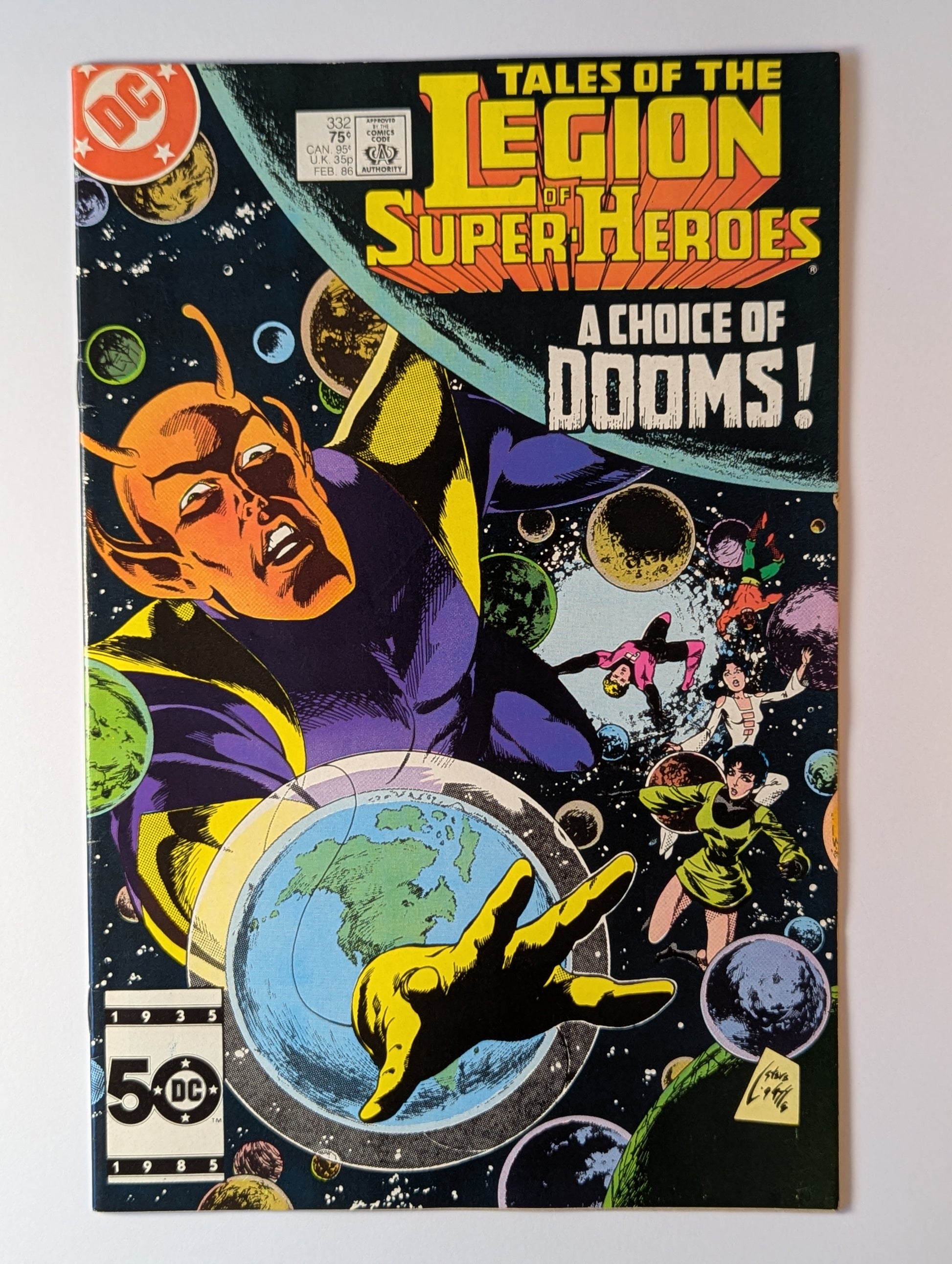 Legion of Super-Heroes #332 DC Comic Book