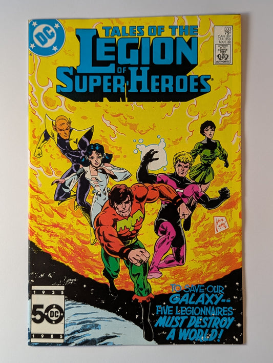 Legion of Super-Heroes #333 DC Comic Book