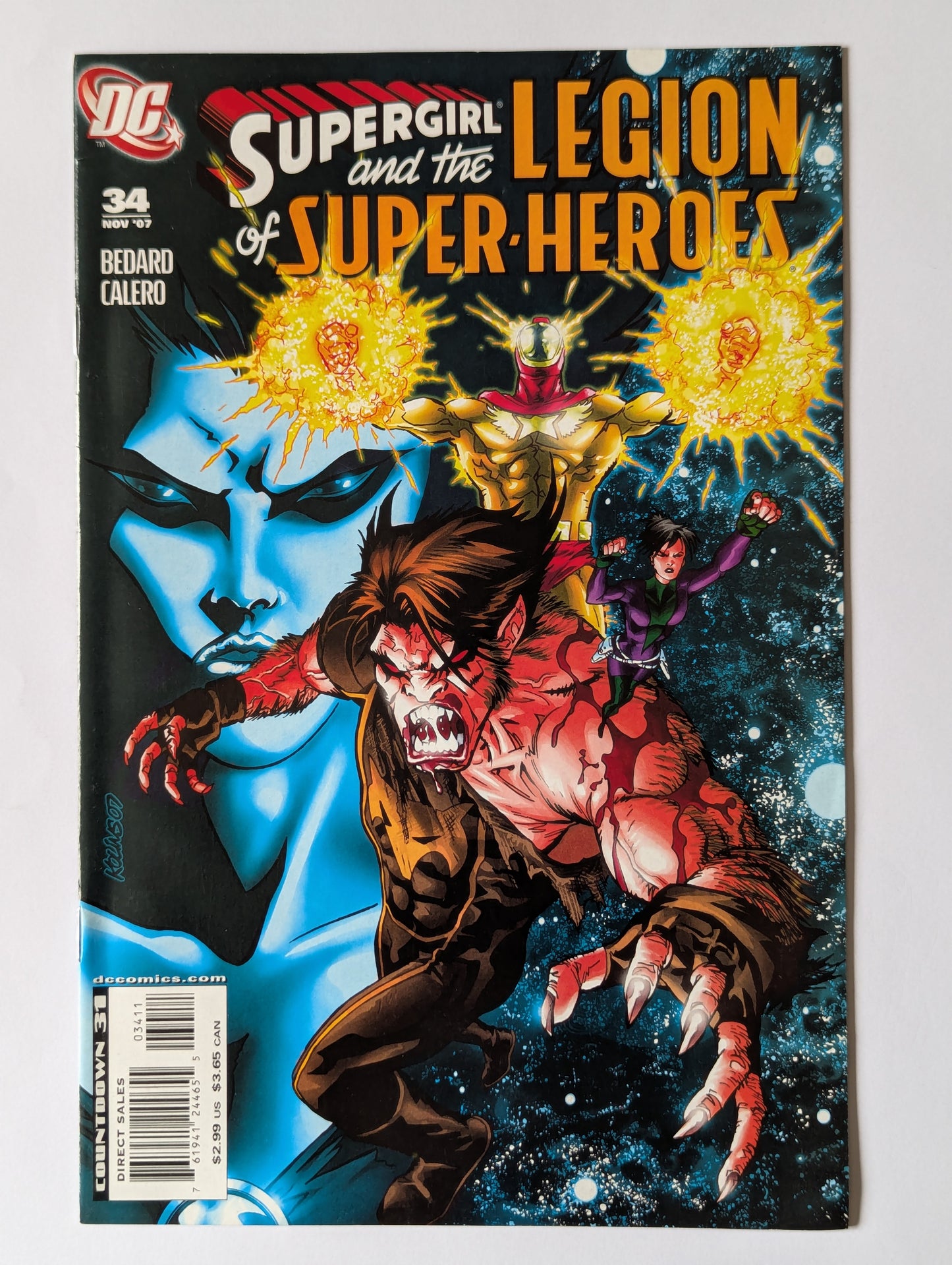 Supergirl and the Legion of Super-Heroes #34 DC Comic Book