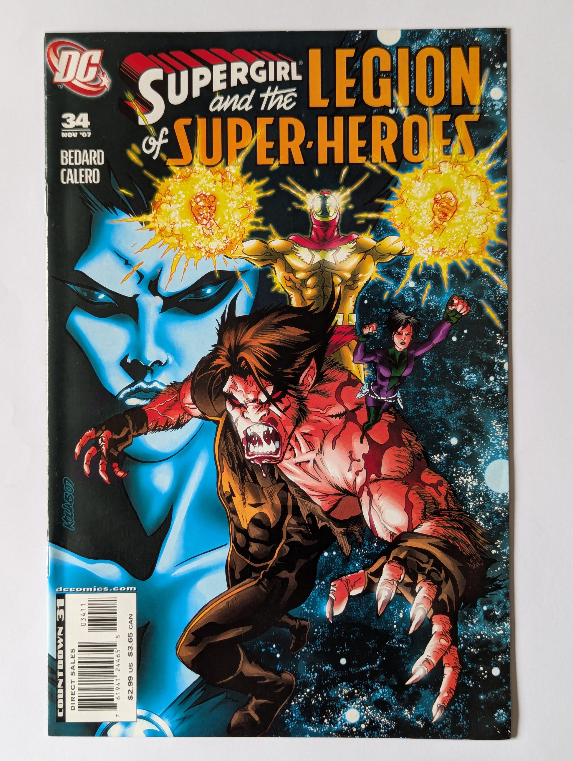 Supergirl and the Legion of Super-Heroes #34 DC Comic Book