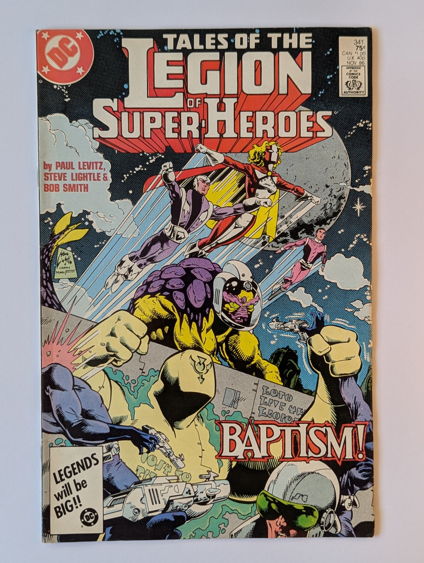 Legion of Super-Heroes #341 DC Comic Book