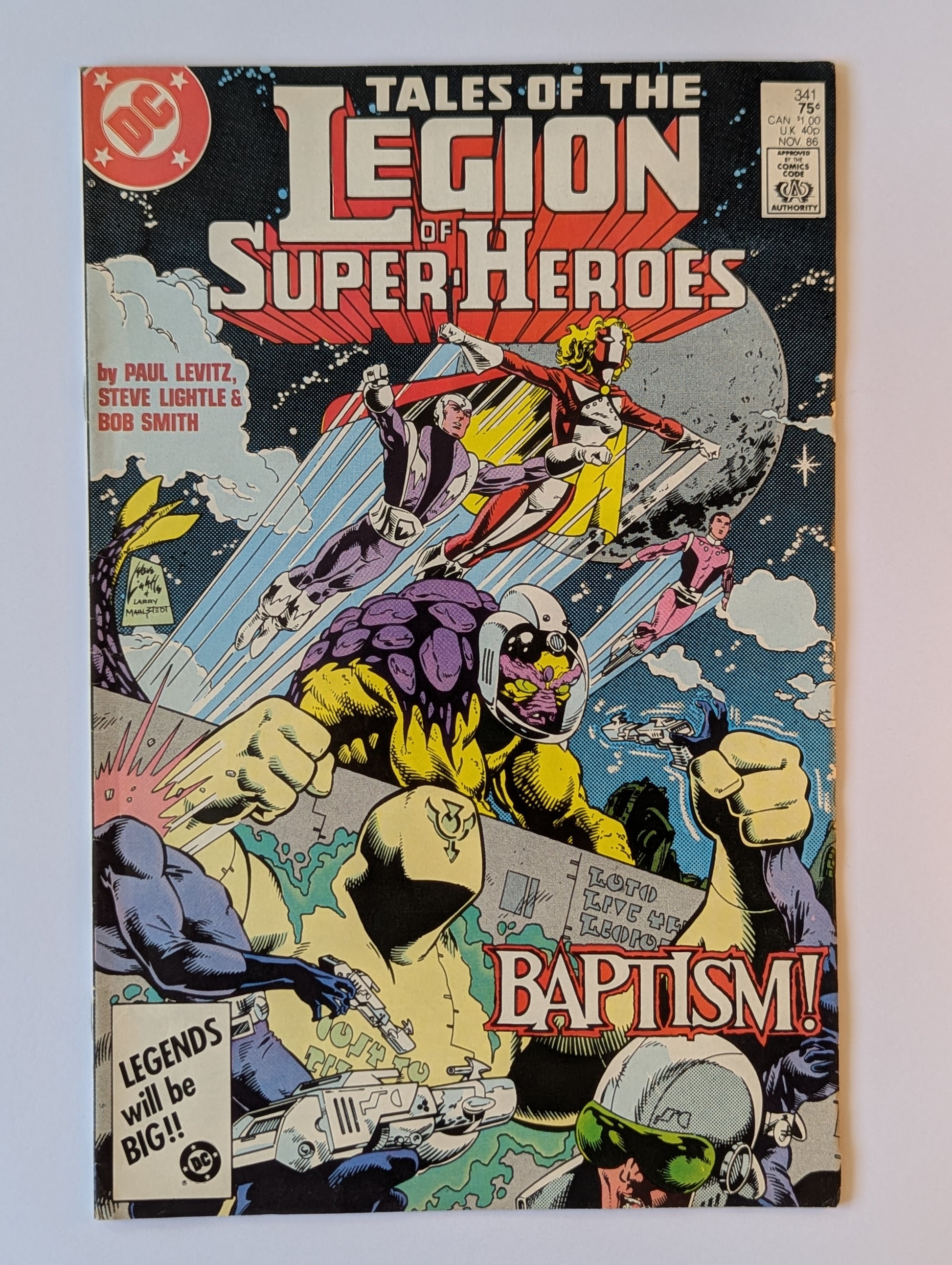 Legion of Super-Heroes #341 DC Comic Book