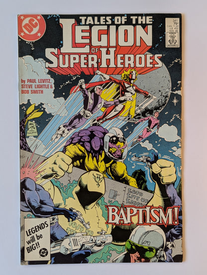 Legion of Super-Heroes #341 DC Comic Book