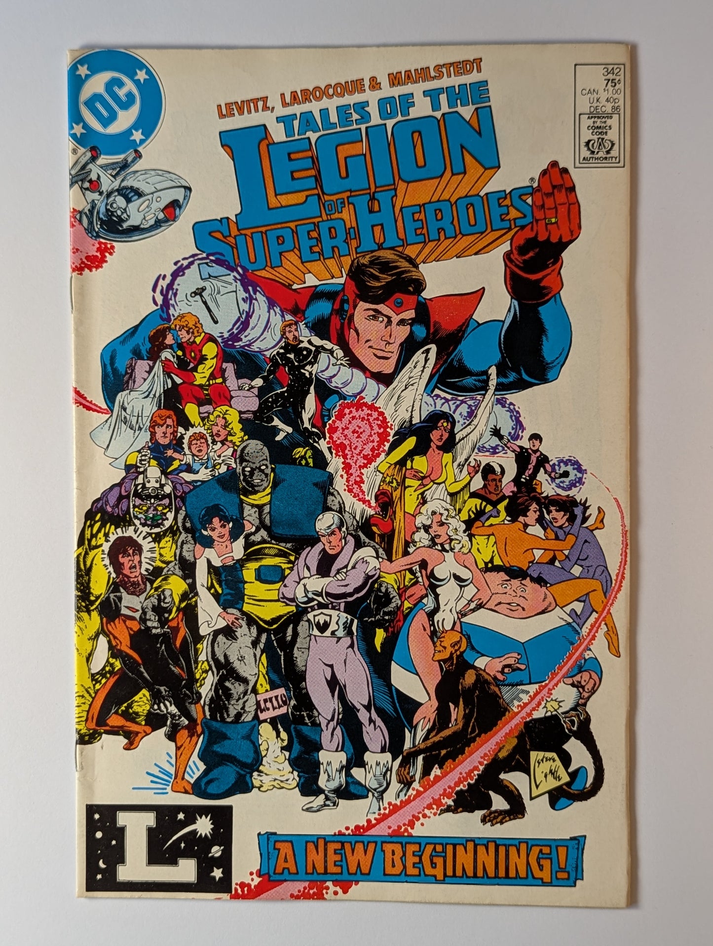 Legion of Super-Heroes #342 DC Comic Book