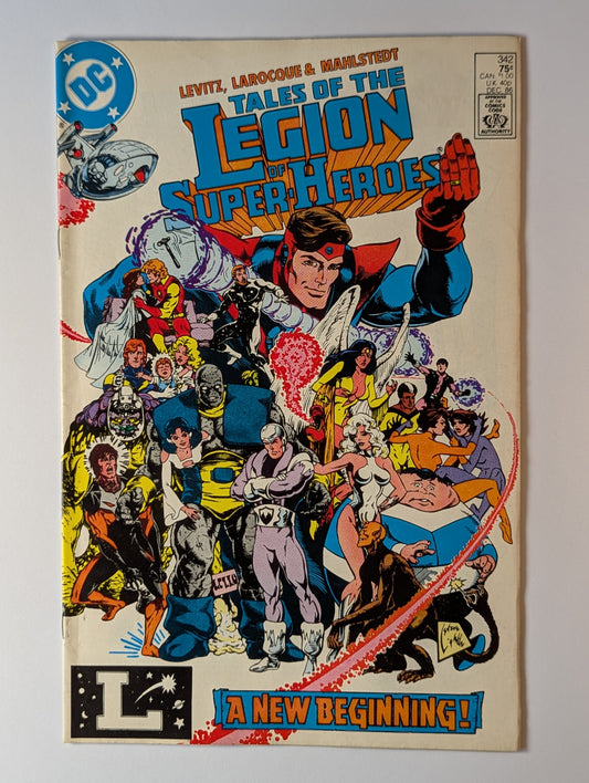 Legion of Super-Heroes #342 DC Comic Book