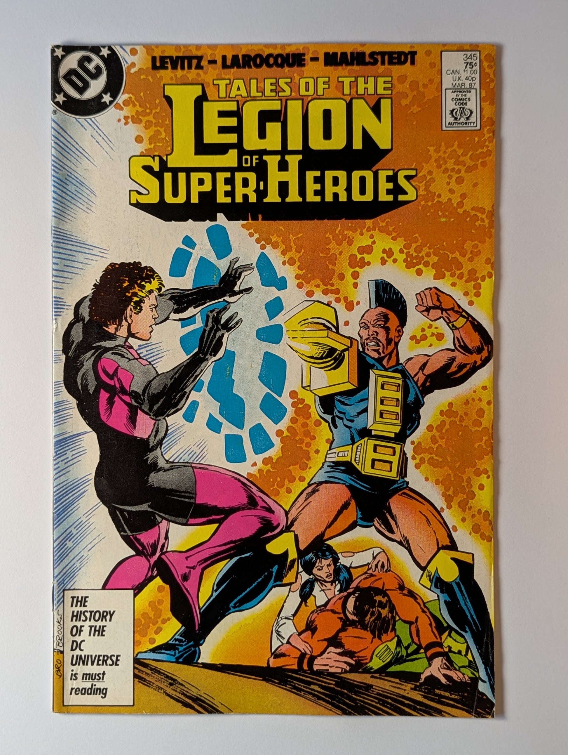 Legion of Super-Heroes #345 DC Comic Book