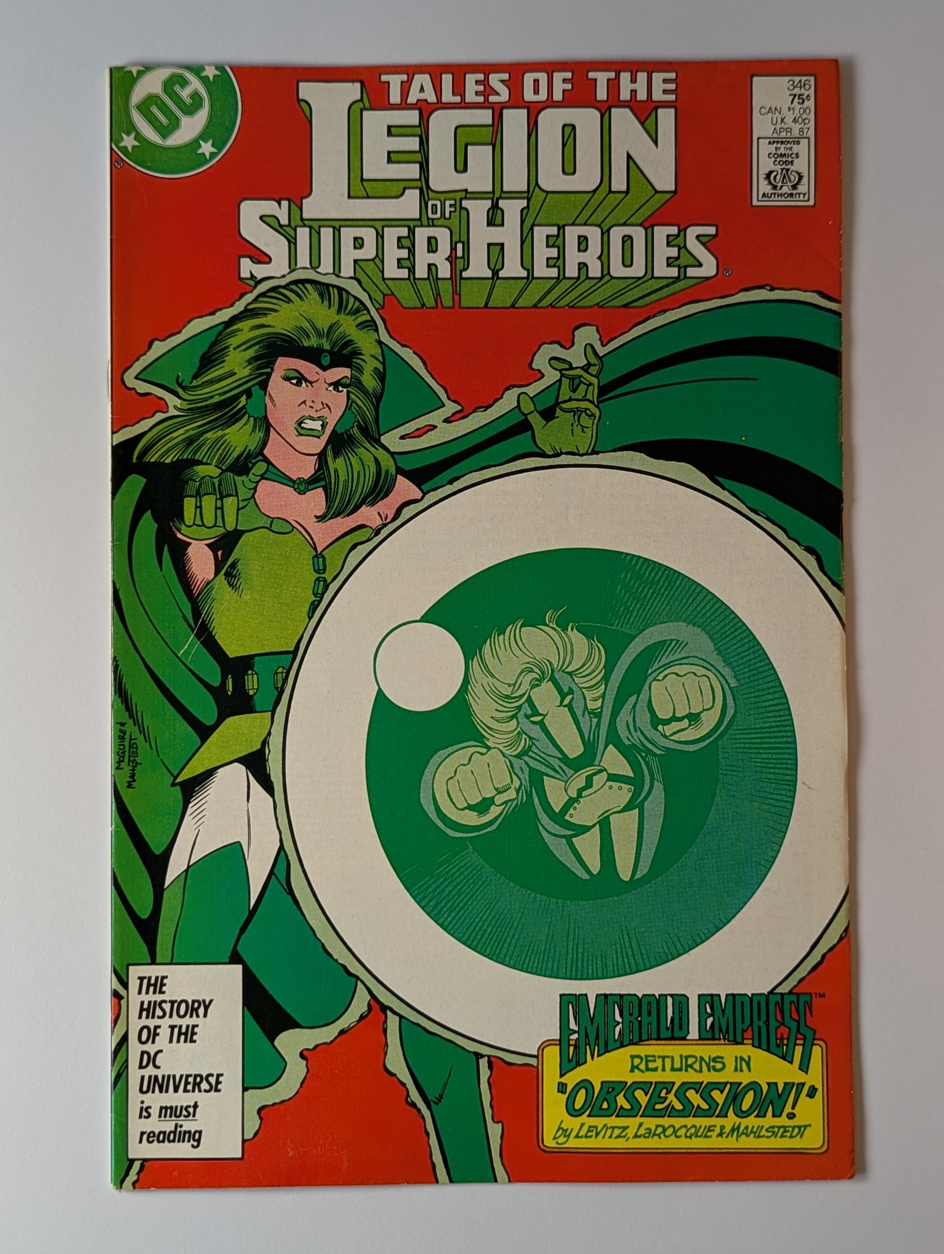 Legion of Super-Heroes #346 DC Comic Book