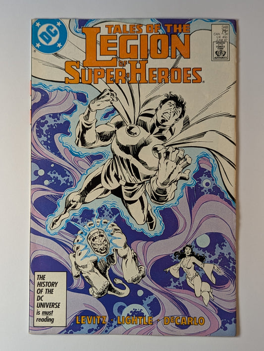 Legion of Super-Heroes #348 DC Comic Book