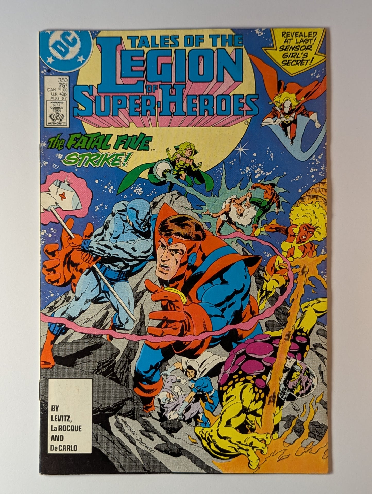Legion of Super-Heroes #350 DC Comic Book